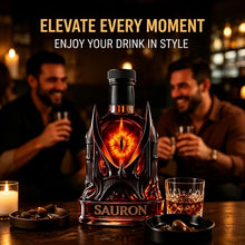 Fantasy Eye Whiskey Decanter Bottle – Gothic Style Glass Liquor Decanter for Bourbon Scotch, Unique Collectible Barware Gift