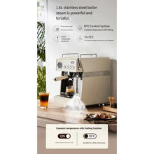 oo-Household Coffee Machine with Grinding Function Semi-automatic Electric Espresso Machine for Latte & Cappuccino