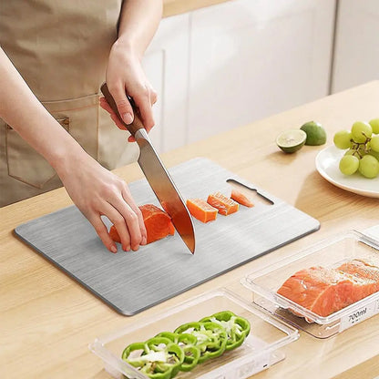 304 Stainless Steel Cutting Board Kitchen Household And Panel Mildew-proof Cutting Board Stainless Steel Cutting Board
