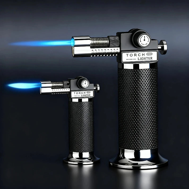 Dual Mode Lighter Blowtorch Turbine Windproof BBQ Kitchen Cooking Large Capacity Spray Gun Men's Gift 2026 New