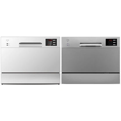 6 Place Settings Dishwashing Mini Portable Countertop Dish Washers Dishwasher Machine