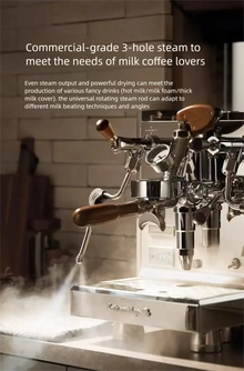 White Whale 3035C Semi Automatic Business or Home Coffee Machine Italian Concentrator E61 Brewing Head
