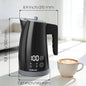 1.25L Electric Kettle Temperature Control, 1200W Fast Boil Electric Tea Kettle, Digital LED Display, 304 Stainless Steel Inner, Auto Shut Off, 2Hour Keep Warm, Hot Water Boiler For Coffee & Tea
