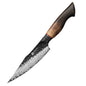 XINZUO Eight-piece Kitchen Knife Set 67 Layers Damascus Super Steel Hardness 60±2HRC Ideal For Home Kitchen Vegetable Prep