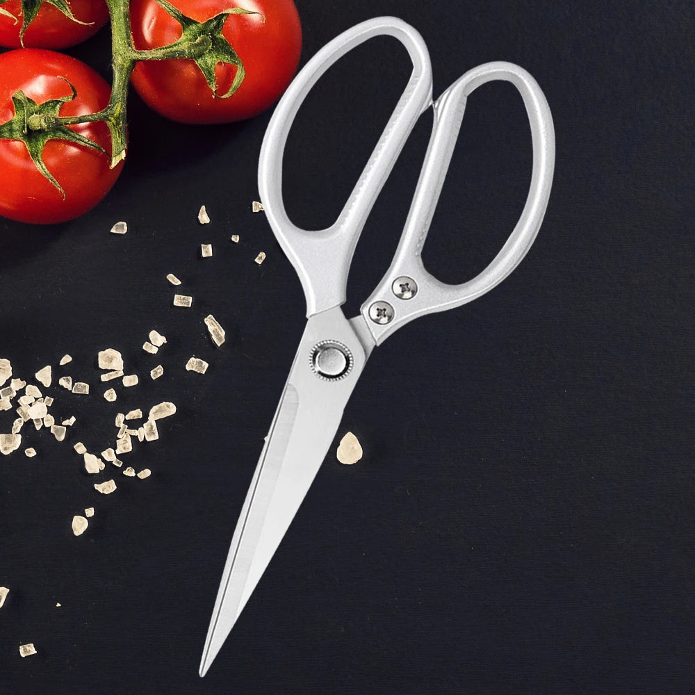 NEW Extended Kitchen Scissors Stainless Steel Chicken Bone Scissors Multi-functional BBQ Meat Cutting Scissor Knife for Kitchen