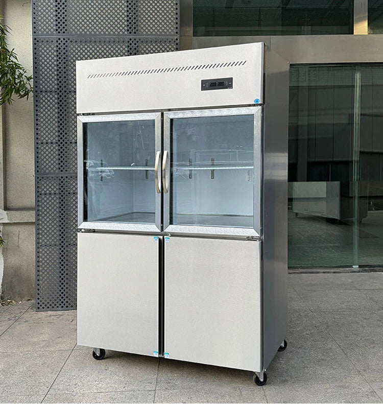 Rebirth Large 500 L 1000 L 1500 L 6 Doors 4 Door Commercial Kitchen Equipment Fridge Refrigerator