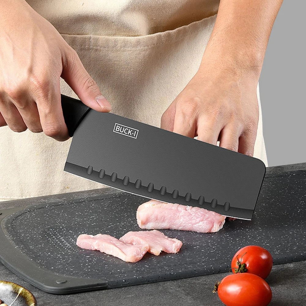 Kitchen Knife set Stainless steel Fixed blade Household Kitchen Cooking Tools Sharp Cutting Meat and Fruit knife