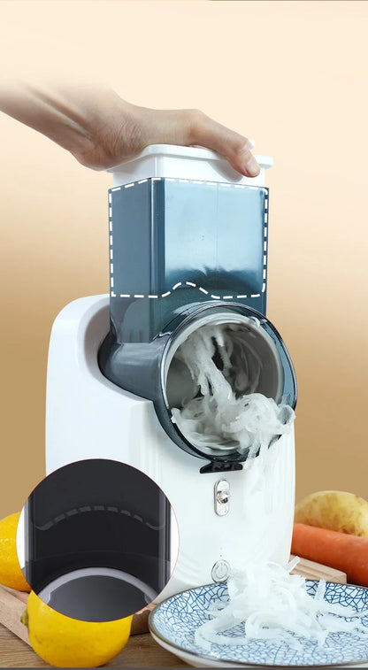 Household Multi-function Vegetable Cutter 1PC Kitchen Electric Vegetable Cutter Vegetable Slicer Shredder Automatic