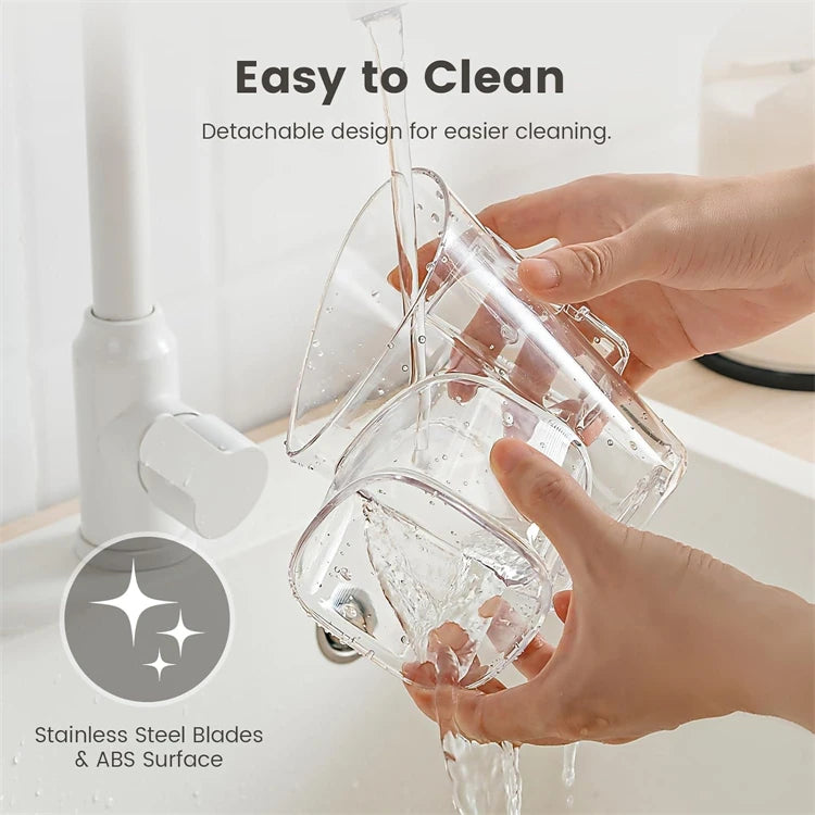 Rotary Cheese Grater Hand Crank 5 in 1 Replaceable Stainless Blades Cheese Shredder Kitchen Vegetable Shredder Slicer Chopper