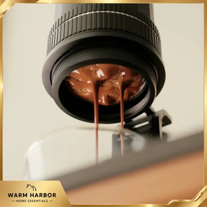 Hero Italian Professional Edition Portable 58mm Espresso Coffee Machine Manual Extraction Maker for Home Cafe Barista Brewing