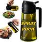 Oil Bottle Oil Spray for Cooking Household Kitchen Spray Olive Oil Barbecue Fat Control Food Grade Spray Pot Kitchen Gadgets