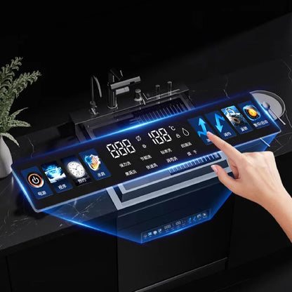 Dishwasher,Integrated Sink All-in-one,Kitchen Sink,Automatic Cleaning,Smart Home Appliance,Space-saving Efficient Dishwasher