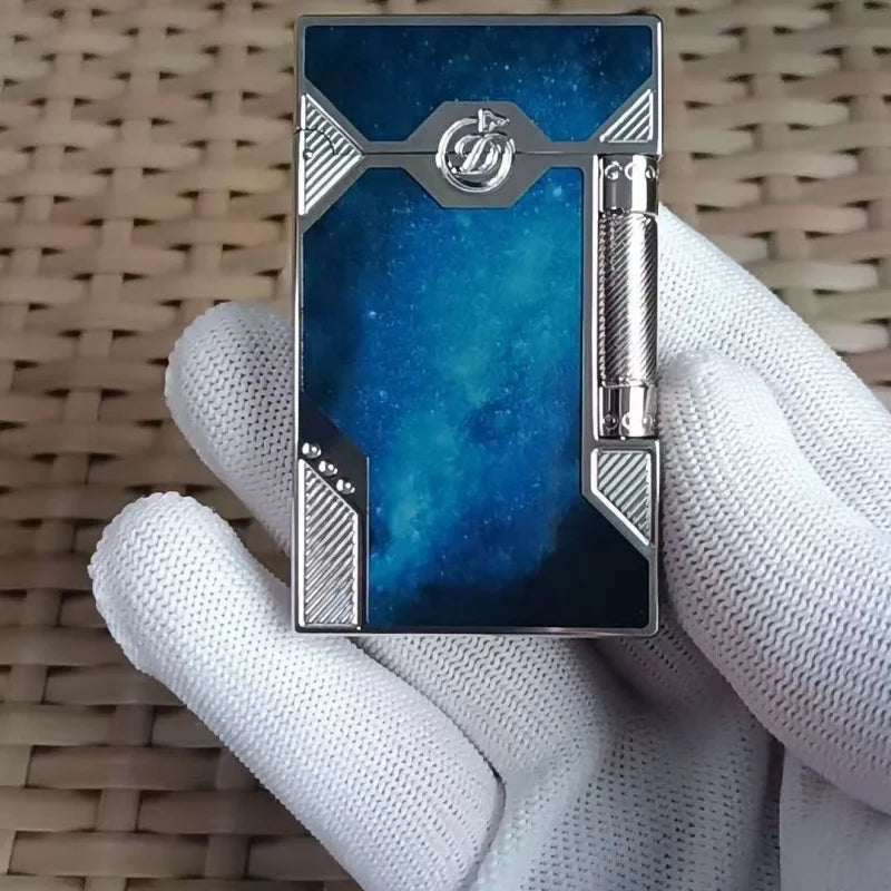 Free Delivery Lighter High Quality Ground Lighters Metal Lanxess Butane Lighters, Men's Smoking Accessories, Birthday Gifts