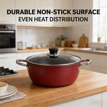 Soup pot non-stick household thickened double ear steamer stew pot dormitory cooking instant noodles cooking soup gas stove indu