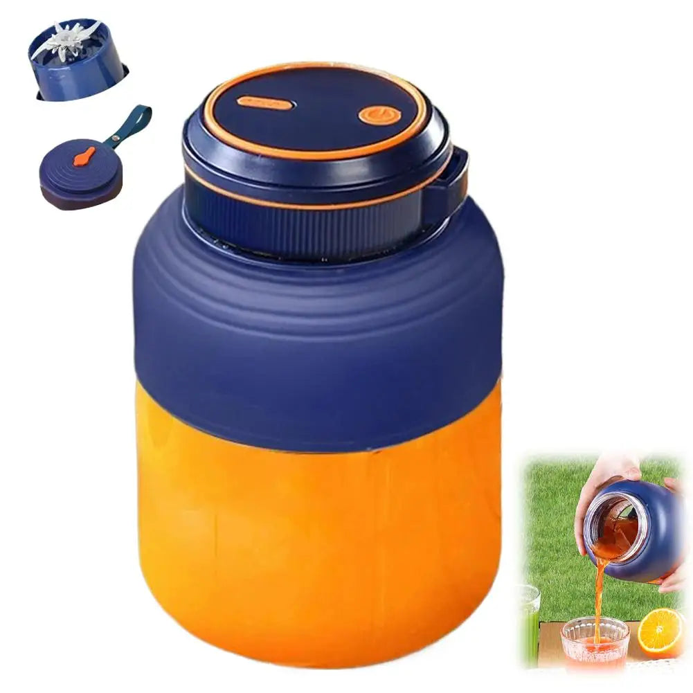1300ml Portable Fruit Juice Blenders Summer Personal Electric Mini Bottle Home USB Juicer Cup Machine For Smoothies/Ice/ Fruits
