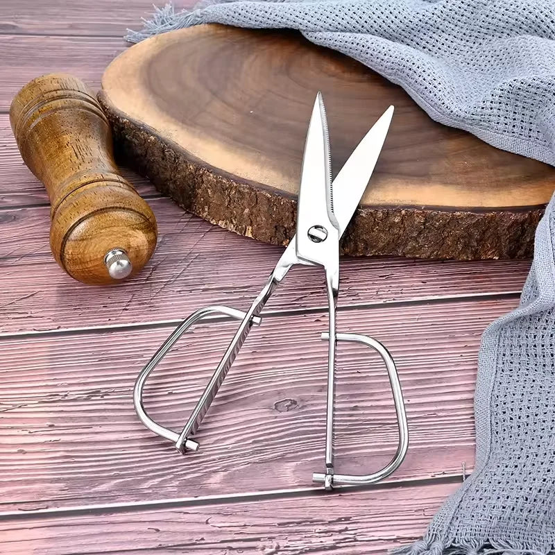High-quality sharp kitchen scissors, kitchen stainless steel detachable food scissors, barbecue scissors, multi-purpose scissors