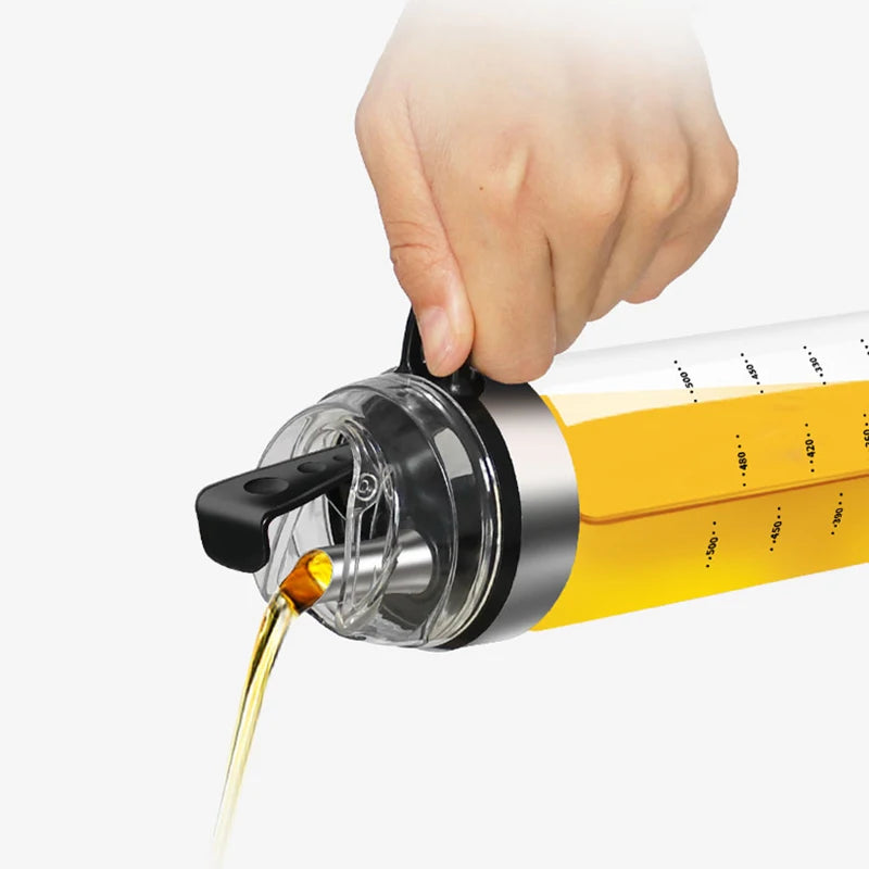 Cooking Seasoning Bottle Dispenser Sauce Bottle Glass Storage Bottles For Spice Glass Oil Spray Vinegar Creative Kitchen Tools