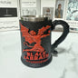 2025 New Black Sabbath 57th Anniversary Commemorative Mug Stainless Steel Heavy metal style mug Bar Drinking Ornaments Male Gift