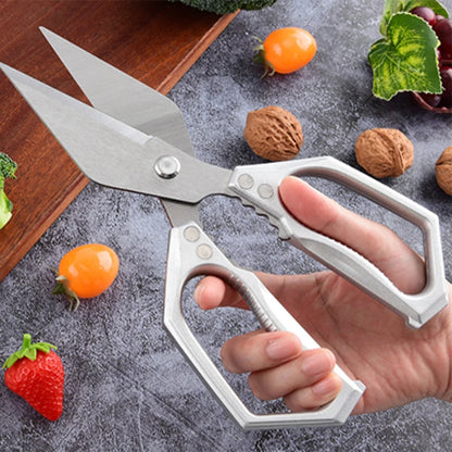 WXCOO Professional Scissor Set Stainless Steel Kitchen Knives BBQ Meat Cutting Japanese Santoku Knife Kitchen Supplies