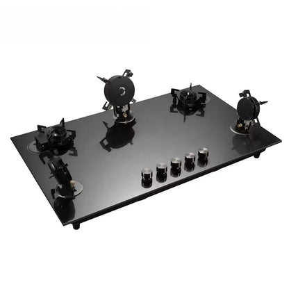 Kitchen Built in Multi 5 Five Burners Gas Gas Cooktops Stove Plate Cooker Hob Gas Stove 5 burner Heater for Household