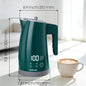 1200W Electric Kettle 1.25L Fast Boiling Electric Pot Coffee Tea Kettle Water Boiler, 2 Hour Keep Warm, Temperature Control Teapot Home Kitchen Water Heater