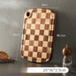 Creative checkerboard grid Cutting board household mosaic chopping board kitchen auxiliary food board fruit solid wood case plat