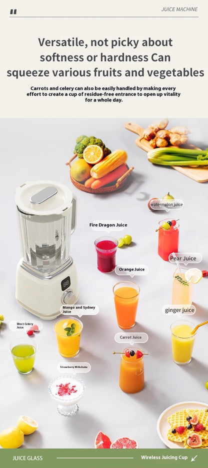 Portable Fruit Juicer Electric Juicer Blender Rechargeable Household Juice Squeezer Mixer Juice Extractor Juicer Machine