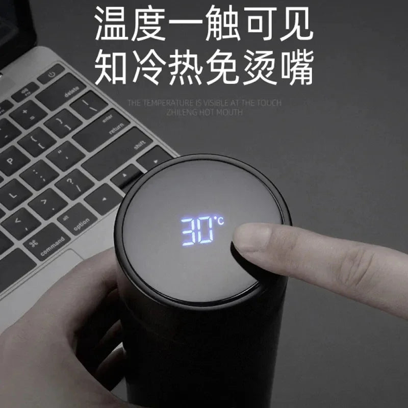 Car 500ml Intelligent Temperature Display Insulating Cup For Tank Great Wall Tank 300 Tank 400 Tank 500 Tank 700 2022 2023 2024