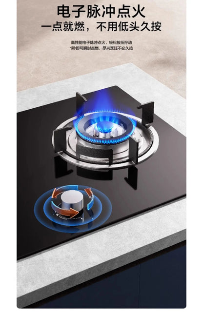 Boss Xingchen series 20B2A natural gas stove household double stove fire liquefied gas stove