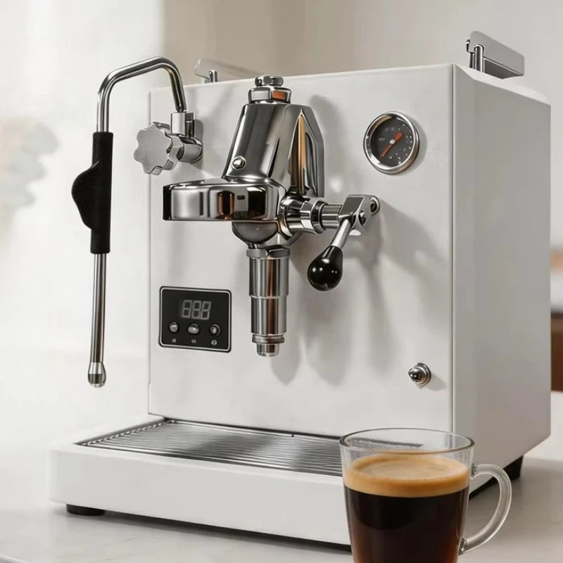 High power commercial hotel office double boiler adjustable coffee machine