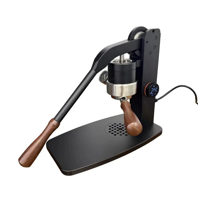 STLF 12 hand-pressed espresso machine with 9 bar pressure extraction, compatible with E61 filter handle