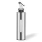 1PCS Kitchen Olive Oil Bottle Plastic Container Stainless Steel Bottle Body Pot Jar Pro Vinegar Sauce Holder Cooking Dispenser