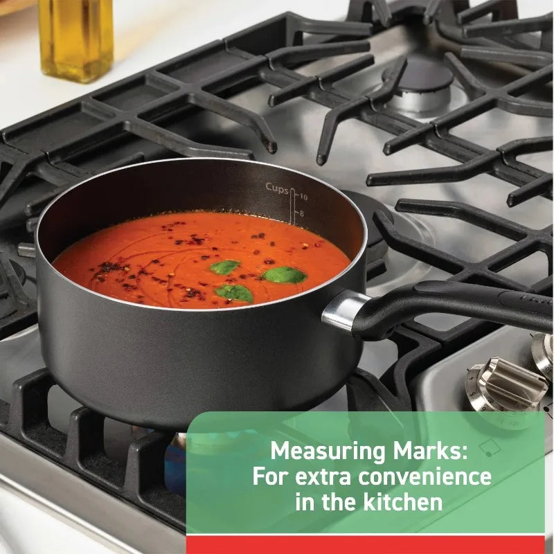 T-fal Easy Care, 20 Piece Non-Stick Pots and Pans Cookware Set, Grey