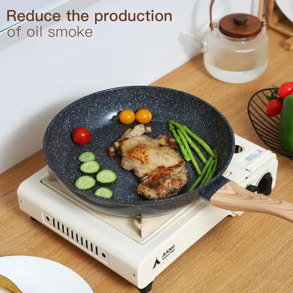 US Shipping Ceramic Cookware Sets Non Stick 15 PCS Pots and Pans Set Kitchenware