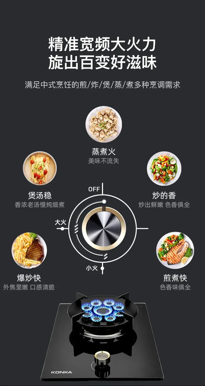 New single-burner gas cooker.  for home use. Can also be embedded. Old-fashioned cooktops.Table-top