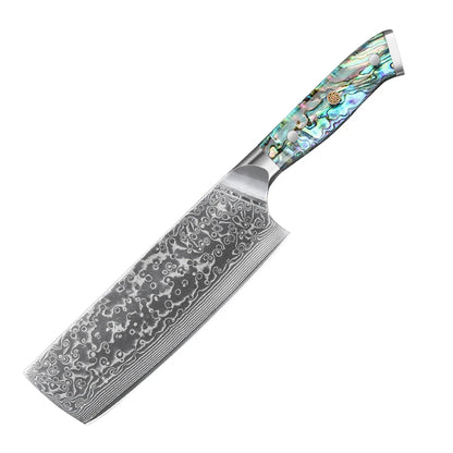 1-7 PCS Kitchen Chef Knife Set Super Sharp Japanese Damascus Steel knife Professional Meat knife Premium Kitchen cooking tools