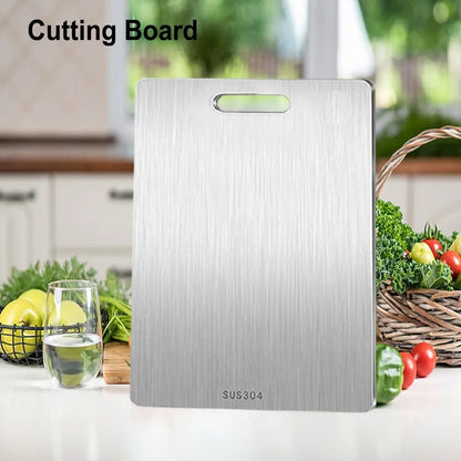 WXCOO 1-5pcs Professional Kitchen Knife Set Ultra Sharp Chef's Knife Meat Cleaver Fruit Slicing Stainless Steel Cutting Board
