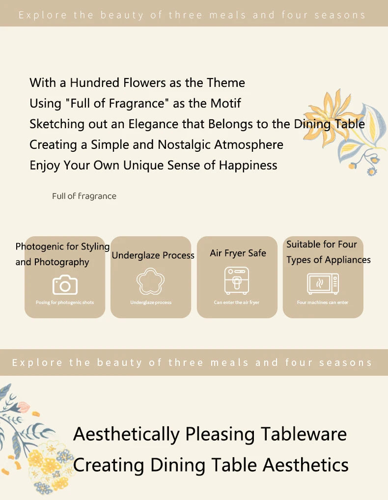Dishes set modern dinner dish set ceramic luxury serving table set chinese travel kit noble modern classic bowl set