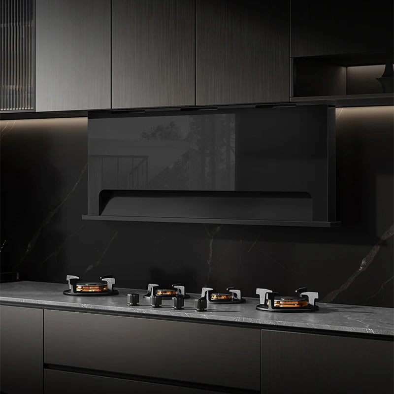 Premium Built-in NG Gas Cooktop 4-Burner 5.2KW Copper Flame Failure Protection Panel-Ready for Custom Kitchen
