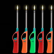 The Latest Metal Ignition Gun Gas Stove Tool Lighter Open Flame Stick Kitchen Natural Gas Outdoor Barbecue Cigarette Lighter