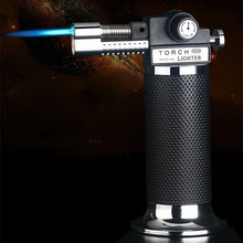 Gas Lighter Windproof BBQ Kitchen Cooking High Capacity Torch Turbine Lighter Spray Gun Jewelry Metal Welding Men's Gifts  Torch
