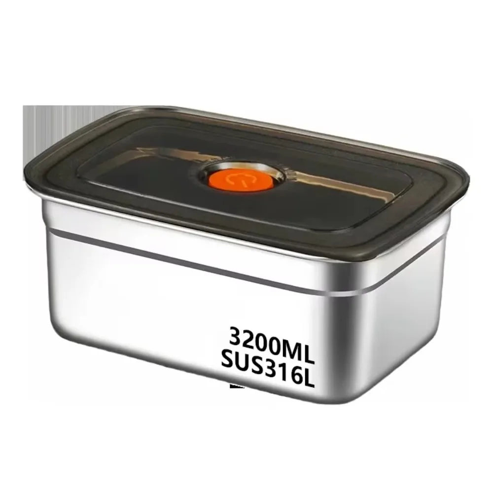 Stainless Steel Camping Lunch Box – Leak-Proof, Freezer & Microwave Safe Bento Container