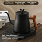 Gooseneck Electric Kettle 1L: Smart Temp Control for Pour-Over Coffee, Fast Boil Stainless Steel, 110V & 220V