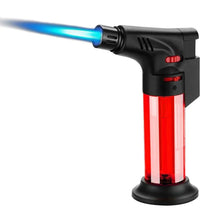 2026 New Torch Lighters Butane Refillable Jet Flame Windproof Torch Lighter for Candle Fireplace Camping BBQGrill Kitchen