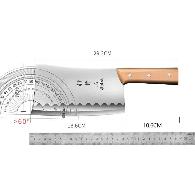 New stainless steel precision forging bone cutter,kitchen special multi-function sharp meat cutter,household kitchen knife,lools