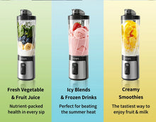 ZHENMI Personal Portable Blender with Digital Auto-Countdown Display, 20oz Leakproof Travel Cup with Guarded 6-Blade for Ice Cru