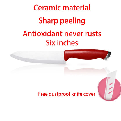 Ceramic Knife 4 5 6 Inch Knives Kitchen Set White Blade Chef Utility Paring Vegetable Slicing Ceramic Knives Kitchen Accessories