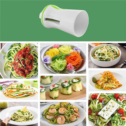 New Vegetable Spiral Shredder Spaghetti Machine Spiral Funnel Shredder Vegetable Grater