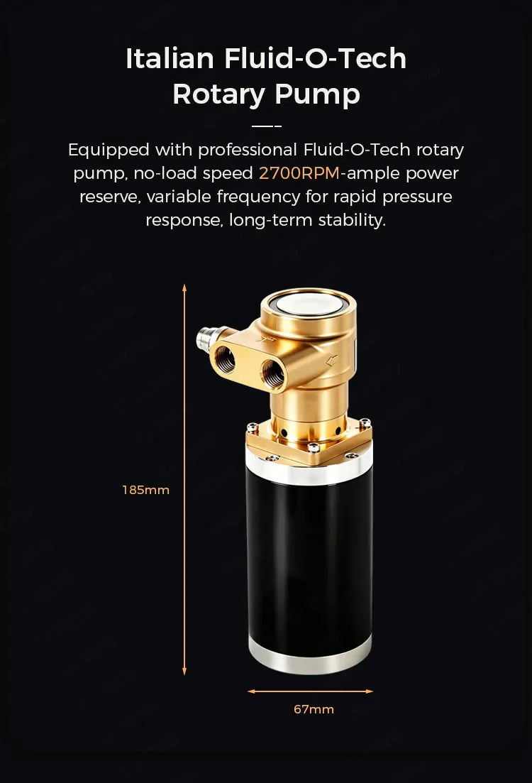 CAFOVO G3148E Commercial Espresso Machine Dual Boiler Rotary Pump TFT Pressure Profiling 9Bar PID Coffee Machine Café Barista