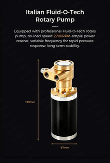 CAFOVO G3148E Commercial Espresso Machine Dual Boiler Rotary Pump TFT Pressure Profiling 9Bar PID Coffee Machine Café Barista